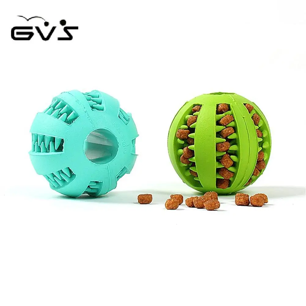 GVS Dog Toy Rubber Balls Pet Dog Puppy Chew Toys Ball Teeth Chew Toys