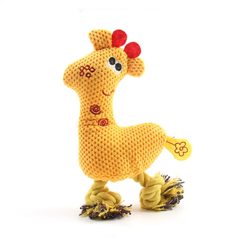 yellow Комплект из двух частей для собак игрушки пушистые кукурузы палевый собак Поезд их зубов для Укус устойчивостью звучание любимчика игрушки товары для домашних животных зубная щетка для собак - Цвет: yellow