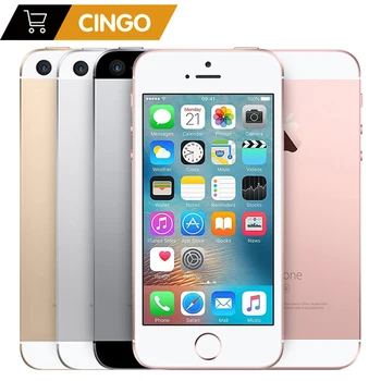 iPhone SE 2GB RAM 16GB/32GB/64GB/128GB ROM 4.0" Unlocked Fingerprint Original Mobile PhoneA1723 A1662 Apple A9 Dual-core