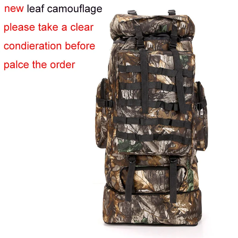 100л Военный Рюкзак Molle, походная сумка, рюкзак, тактический рюкзак, мужской большой походный армейский рюкзак для путешествий, уличные спортивные сумки, Sack XA231WA