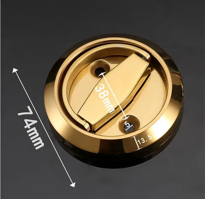 

304 Stainless Steel Handle,Round and Bright Pull Ring,Invisible Door Handle,Backwall Fire Hydrant Door Wholesale Cabinet Pulls