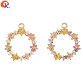 

Cordial Design 50Pcs 20*23MM Jewelry Accessories/Earrings Parts/DIY/Flower Ring Shape/Jewelry Making/Hand Made/Earring Findings