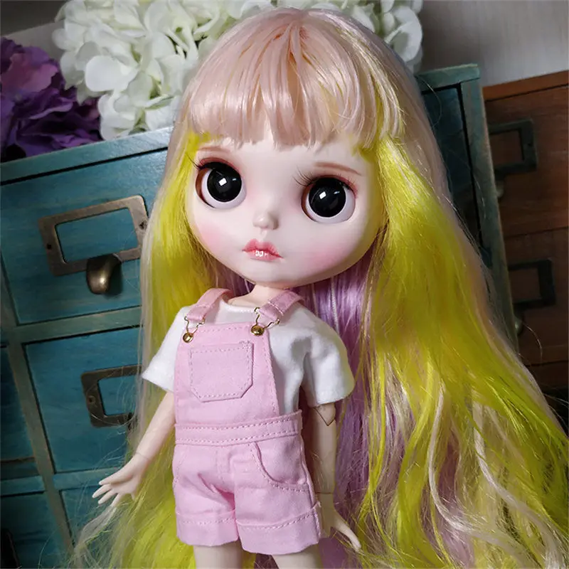 Фабрика Blyth кукла BJD комбинированная кукла с одеждой и обувью длинные локоны волосы тела шарнир Кукла для одевания DIY Горячая Кукла игрушки