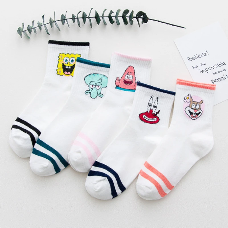 

Cotton Women's Socks Funny Cute Animal Multipurpose Short Socks Harajuku Student Ankle Socks Breathable 1Pair