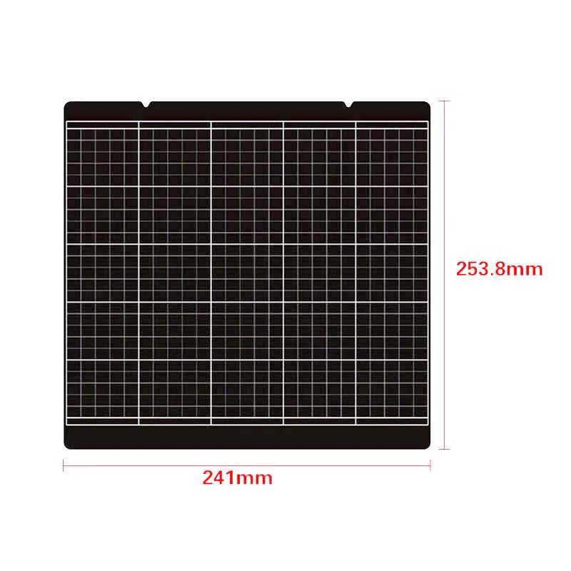 

Newly Heat Bed Sheet Platform Buildplate Sticker Sheet for Prusa i3 Mk3 Mk2.5