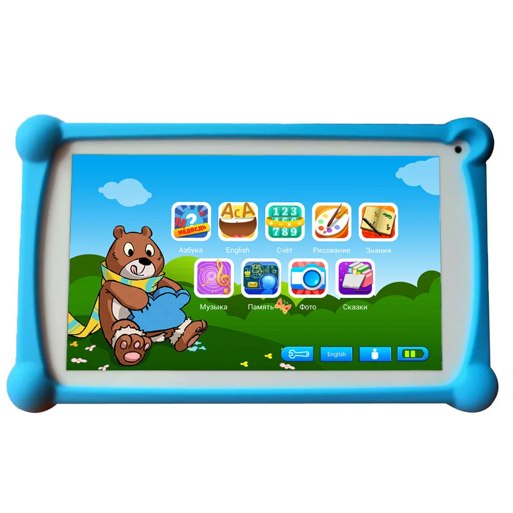 Newest B.B.PAW Kids Tablet 7 inch in Russian and English with 64+ Learning and Training Apps for Children 2-6 Years Old Newest B.B.PAW Kids Tablet 7 inch in Russian and English with 64+ Learning and Training Apps for Children 2-6 Years Old
