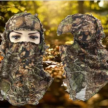 3D Камуфляж Охотничьи шапки ghillie костюмы Головные уборы камуфляжные маски для лица дышащие
