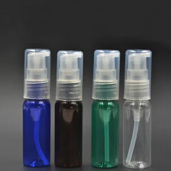 

100 x 20ml Press Pump PET Emulsion Packaging Bottle Cosmetic Sample Container Wholesale