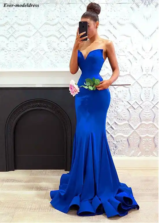 royal blue dress for a wedding guest