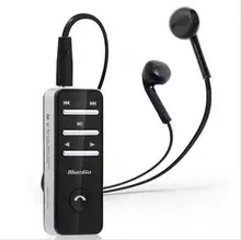 Оригинальный i4 клип Беспроводной Bluetooth 3.0 в наушники-вкладыши стерео наушники гарнитуры MIC аурикулярная для iphone7