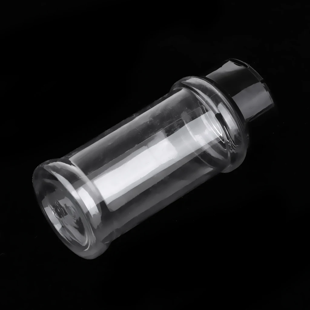 Spice Salt Pepper Mesh Shaker Flour Bottle Round Clear Plastic Sugar Storage