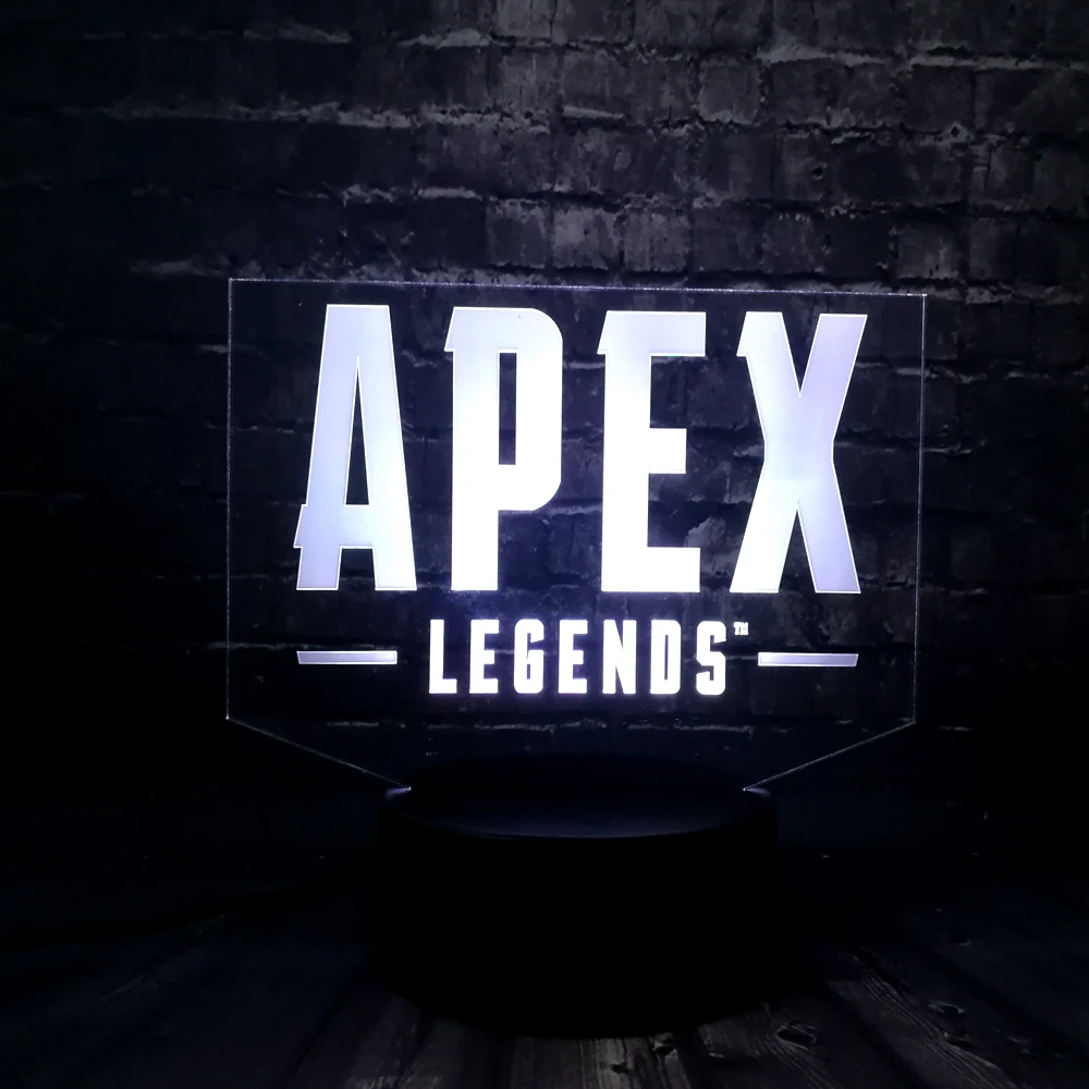 Ночник светильник для детей APEX Legends игра 7 цветов дистанционное управление USB