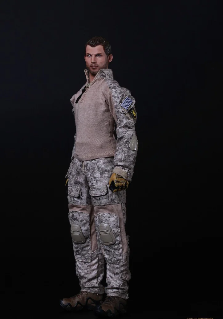 1/6 Спецназ ВМС команда Six DEVGRU Halo фигурка с собачкой Студенческая Модель игрушки