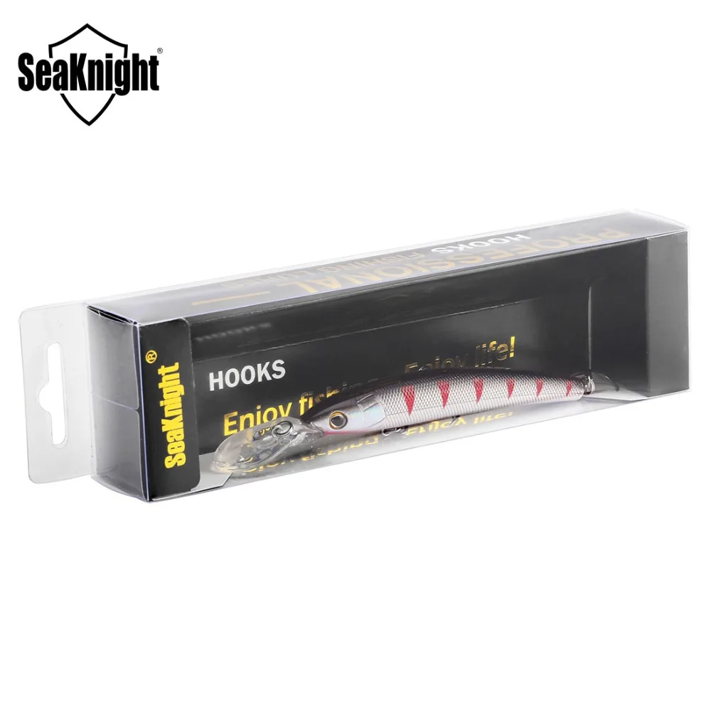 SeaKnight SK014 подвесной гольян 12 г 95 мм 0 1 8 м приманка для рыбной ловли жесткие