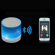 LED USB Rechargeable Portable Lamp with Bluetooth Wireless Speaker Subwoofer Sound Card Radio Handfree Call Camping Tent 5Color