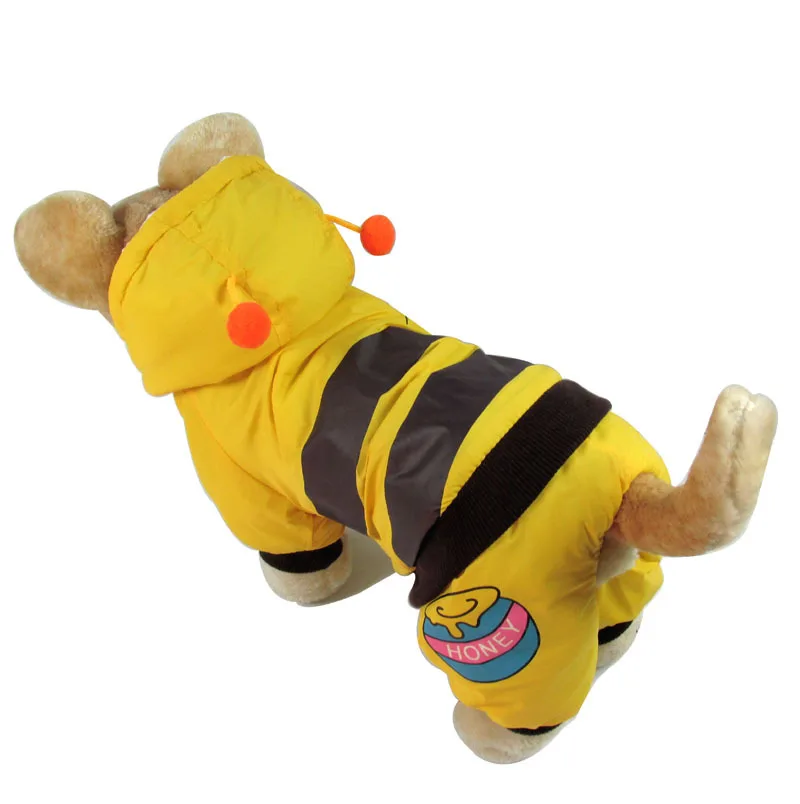

Bee/Ladybug Pet Clothes Dog Warm Cotton Coats Winter Small Dog Tracksuit Jumpsuit Teddy Puppy Clothes