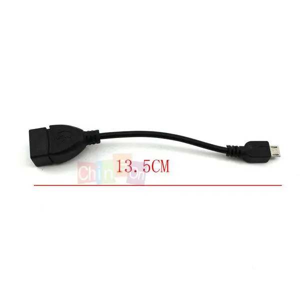 

2Pcs Micro USB OTG Cable for Samsung for Other Android Phone GPS MP3 Tablet