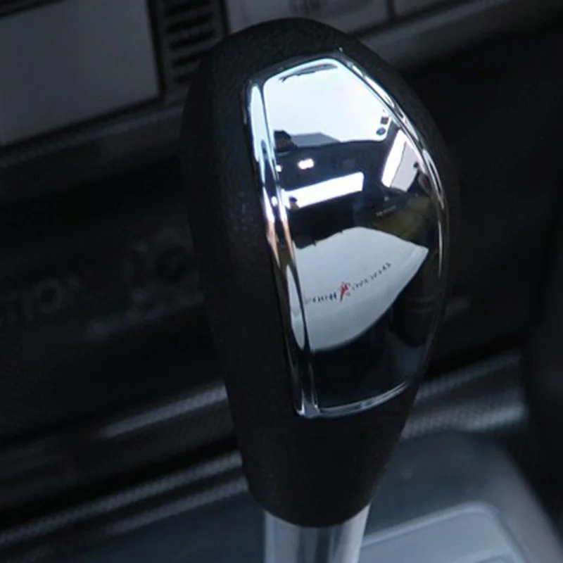 

Alijunda automatic Gear head decoration sticker Shift Knob ABS chrome cover sticker for 2005-2014 for Ford Focus 2