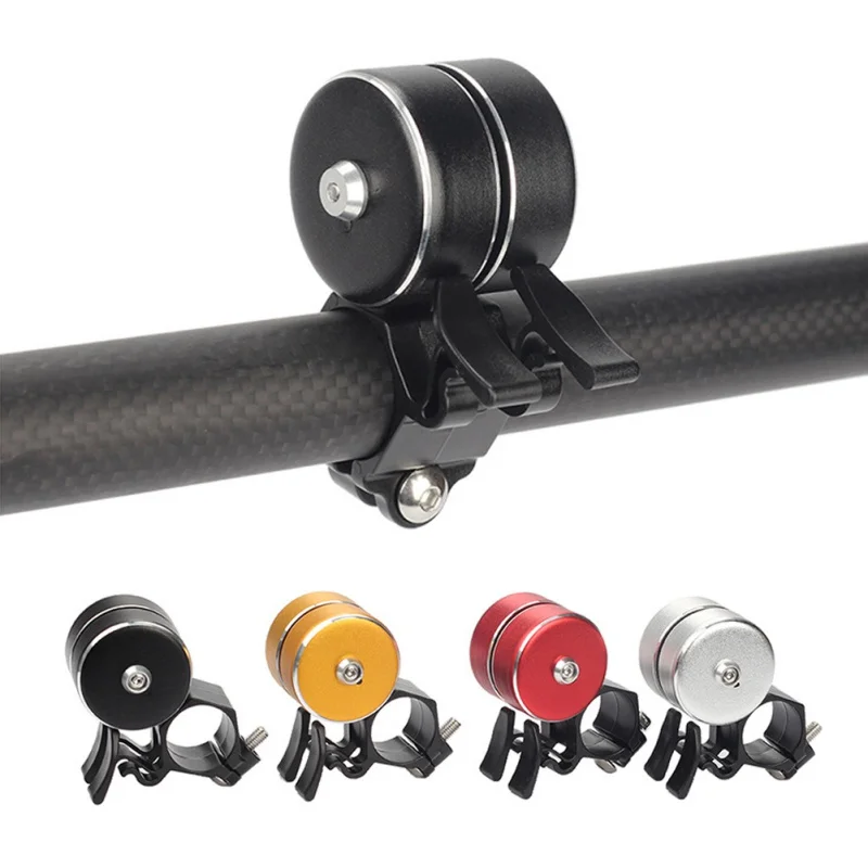 4 Colors Bicycle Double Bell 120db Bicycle Handlebar Bell Alarm Bike