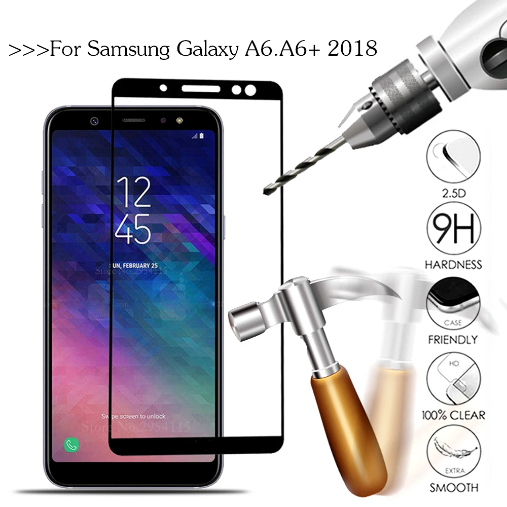 

Tempered Glass For Samsung Galaxy A6 2018 A600FN Screen Protector For Samsung Galaxy A6 2018 A600 SM-A600F A 6 2018 Film Cover