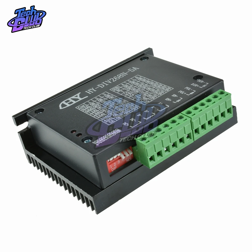 TB6600 0 2 5A CNC контроллер драйвер шагового двигателя nema 17 23 tb6600 одноосный фазный