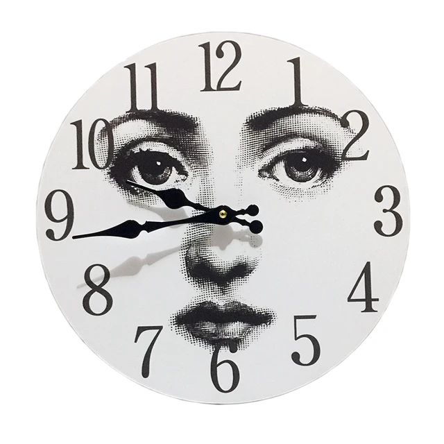 Fornasetti Wall Decorative Clock Lina Cavalieri New Design Nordic Style ...