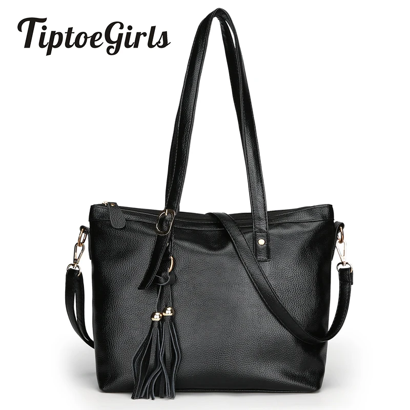

New Autumn and Winter Simple Handbag Large-Capacity Fashion Shoulder Bag in Europe and America Wild Casual Messenger Bag Tide