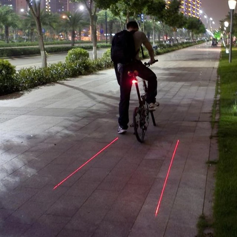 Excellent 2018 Hot Bicycle 5 LED 2Laser Cycling Bike light 7 Flash Mode MTB Safety Rear Lamp waterproof Laser Tail Warning Lamp Flashing 3 Excellent 2018 Hot Bicycle 5 LED 2Laser Cycling Bike light 7 Flash Mode MTB Safety Rear Lamp waterproof Laser Tail Warning Lamp Flashing 3