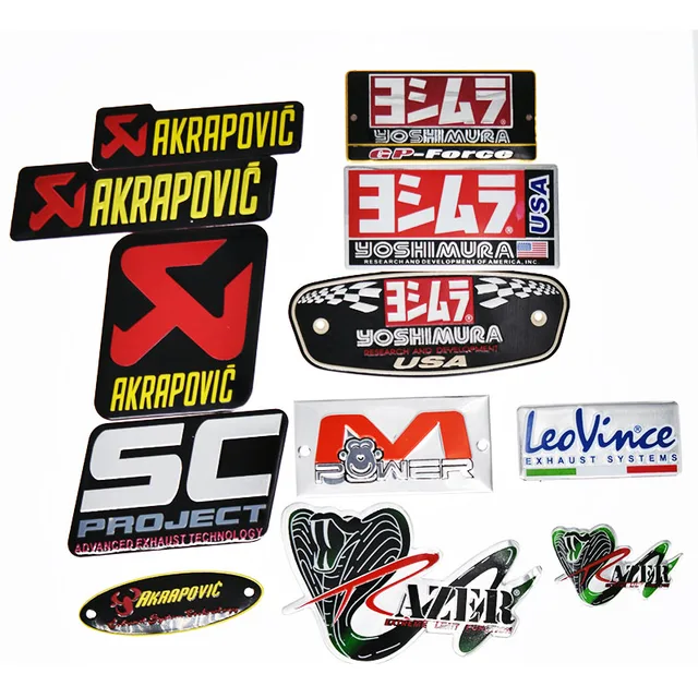 11 style 3D Aluminium Yoshimura Akrapovic leovince exhaust muffler