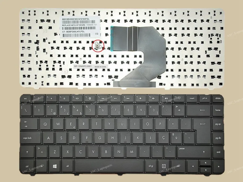 Новый PO португальский Teclado клавиатура для HP Home 2000 Domestic 1000 240 G1 245 246 255 250 черный Win8 |