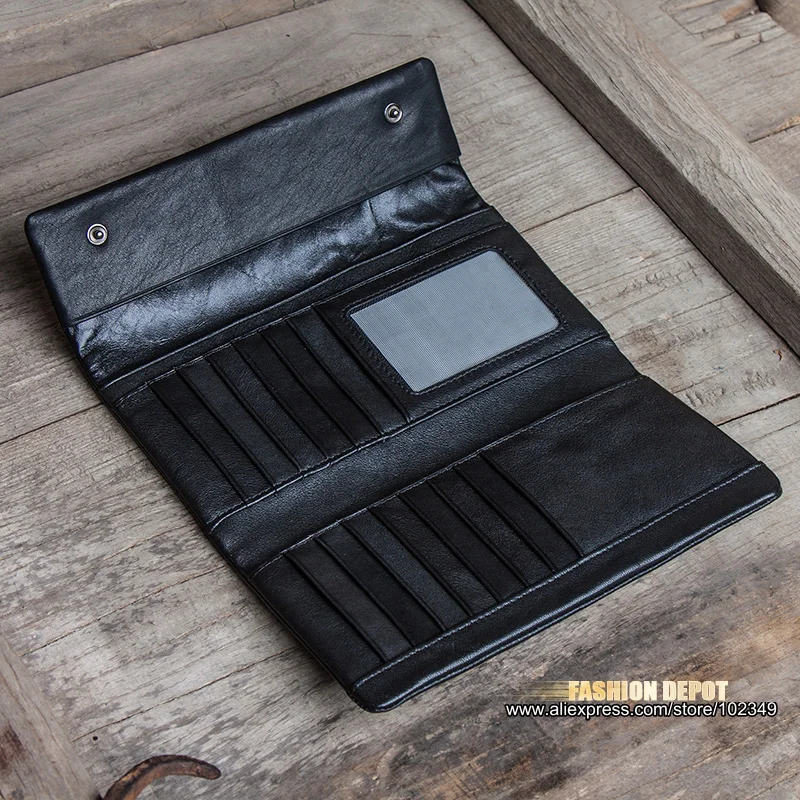 High quality women's genuine leather wallet sot leather first premium leather first leather credit card bag money wallet (4)