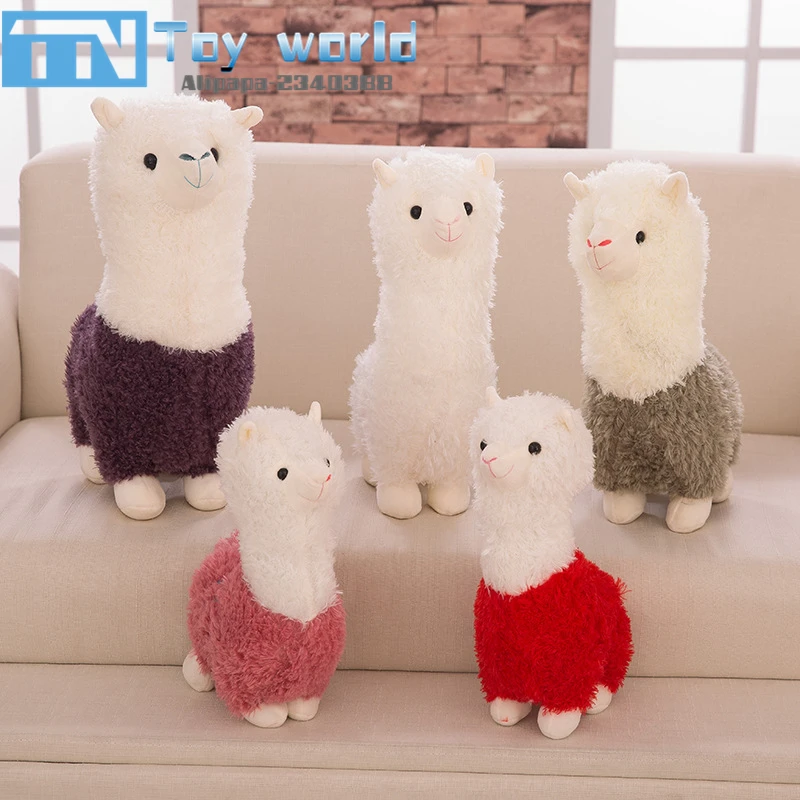 Hot 4colors Plush toy cartoon Alpaca dolls 60cm cute Alpaca doll toys for girl kids stuffed animal plush toy dolls & hobby gifts Hot 4colors Plush toy cartoon Alpaca dolls 60cm cute Alpaca doll toys for girl kids stuffed animal plush toy dolls & hobby gifts