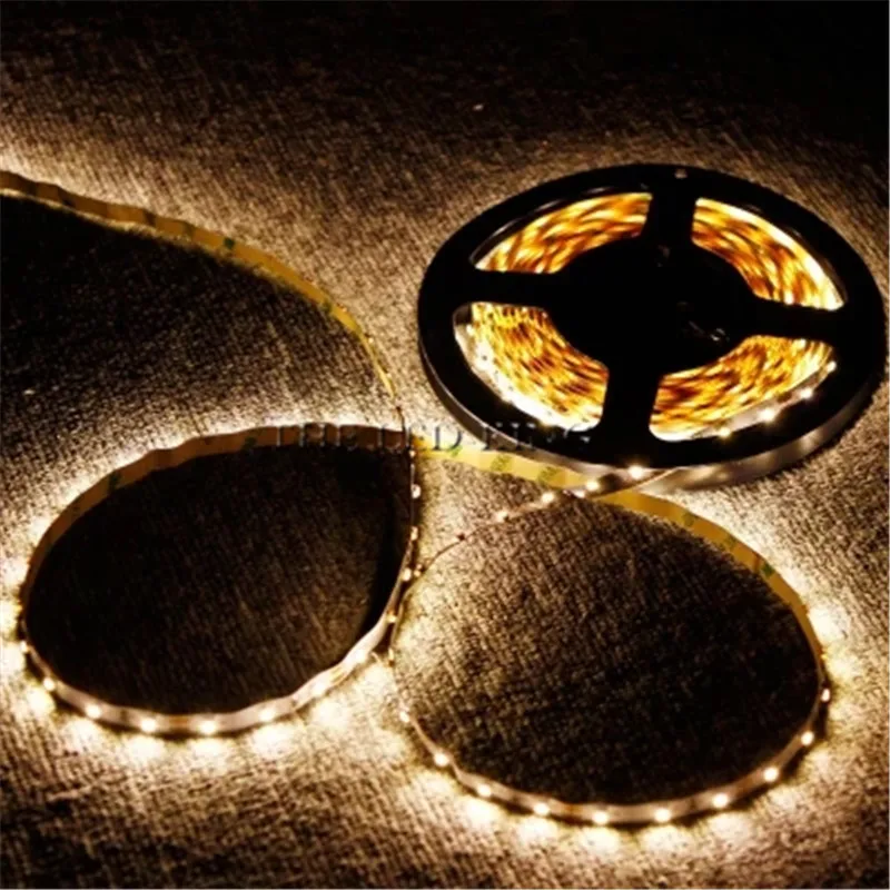 СВЕТОДИОДНАЯ лента SMD 5050 2835 5 м 12 В гибкая Водонепроницаемая светодиодная для