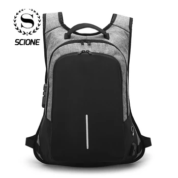 

Creative USB Charging Men Backpack New Lock Safety Anti-theft School Bag For Boys Girls Student Children Travel Bags Mochila