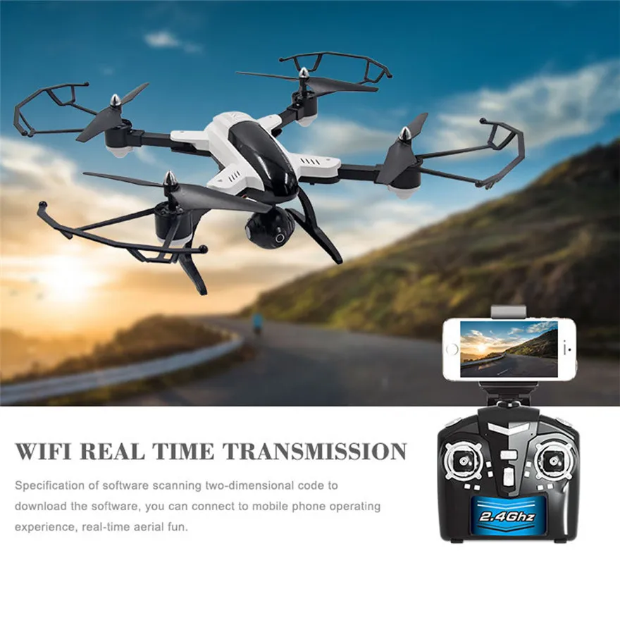 беспроводной доступ в Интернет с fpv RC Дрон с 2 х33 кардиопередатчика 2.4 GHz 4-канальный 6-осевой гироскоп складной Дрон с камерой 3D флип Высота держаться против jxd510 беспроводной доступ в Интернет с fpv RC Дрон с 2 х33 кардиопередатчика 2.4 GHz 4-канальный 6-осевой гироскоп складной Дрон с камерой 3D флип Высота держаться против jxd510