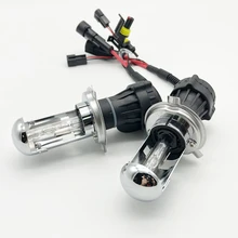 Herwin 2 шт. 12В 55 Вт Bi Xenon H4 HID лампы для автомобильных фар 3000 К 4300 6000 К 8000 9003 высокий низкий пучок источник света биксенон лампа