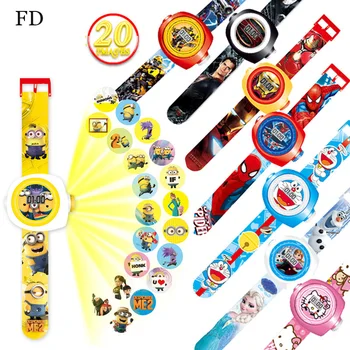 FD Creative Reflection Children Watch Cute Cartoon Pattern