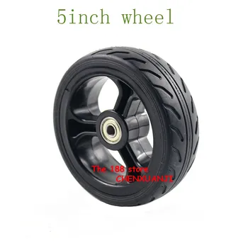 

Fasion Inflation Wheel With Aluminium Alloy Hub With Inner Tube Electric Scooter Inch Pneumatic TireAp 5inch tyre Scoote