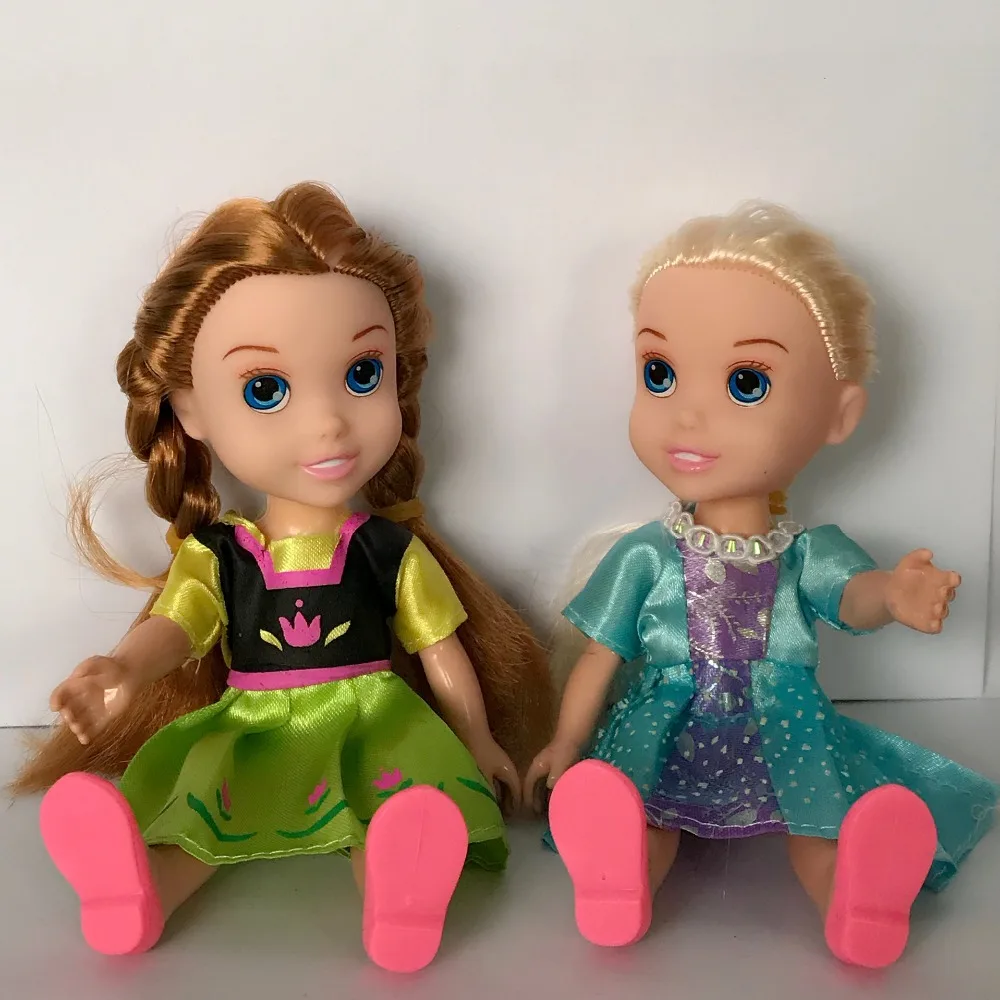 Disney 15cm Frozen Princess Anna Elsa Cartoon Fairy Tale Fantasy Girl Character Action Model Toy Child Girl Birthday Gift Toy Disney 15cm Frozen Princess Anna Elsa Cartoon Fairy Tale Fantasy Girl Character Action Model Toy Child Girl Birthday Gift Toy
