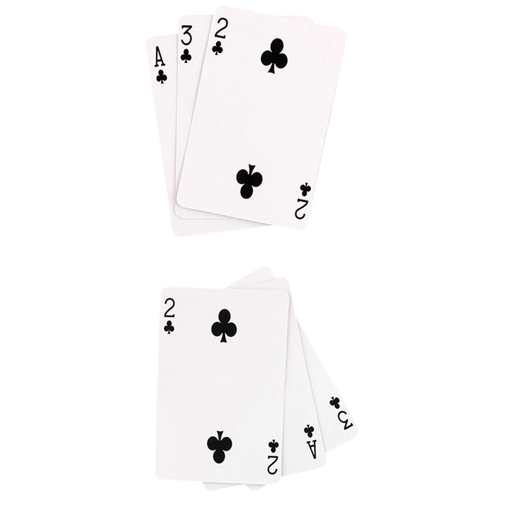 Amazing Changeable Poker Magic Card Tricks Kids Toys Props Magician Kits Supplies Magical Cards