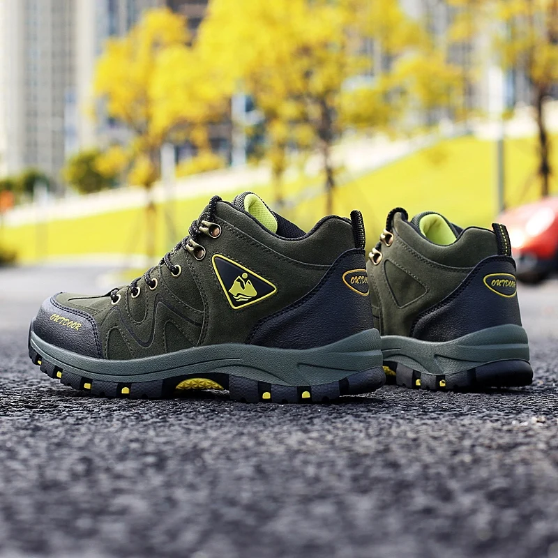 YEINSHAARS Men Work Boots Safety Shoes Mens AtreGo Anti-smashing Steel Toe Shoes Casual Hiking Climbing Sneakers