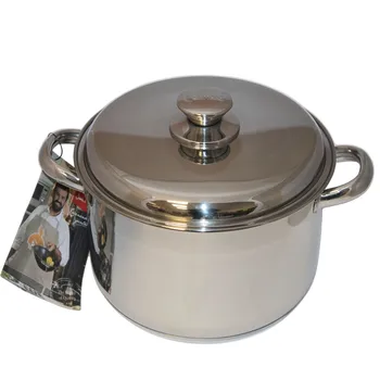 

Inoxibar-Pot Ecco 20 cm with stainless steel lid