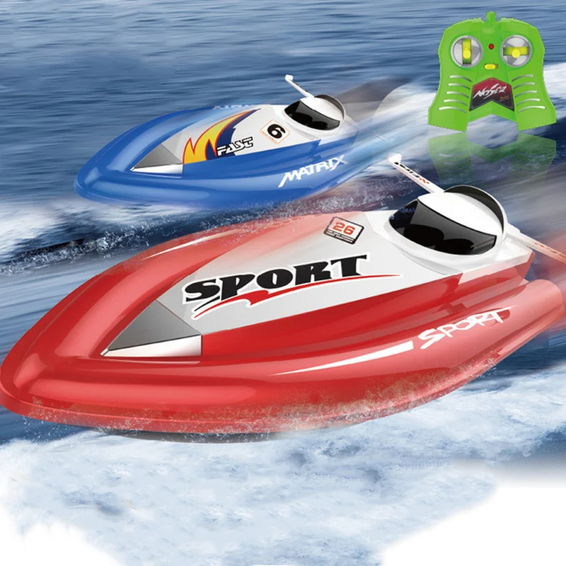 

New Remote Control Boat Super Large Speed Boat Speed Boat Electric Air Cold Competition Water Model Children Toy Boy