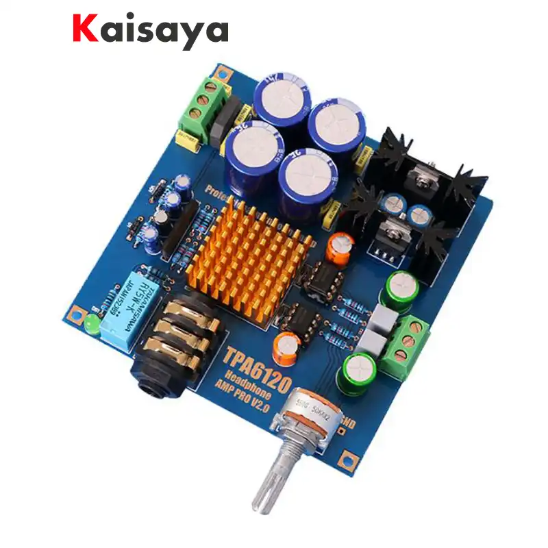 TPA6120 Headphone Amplifier HIFI AMP Board Kit for DIY ac/dc 12v 20v ...