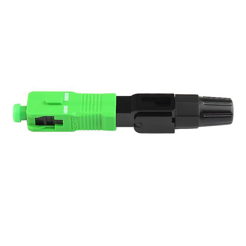 Быстрый разъем SC APC 200 шт. FTTH волоконно-оптический одномодовый SC APC FTTH Fibra оптический Быстрый разъем