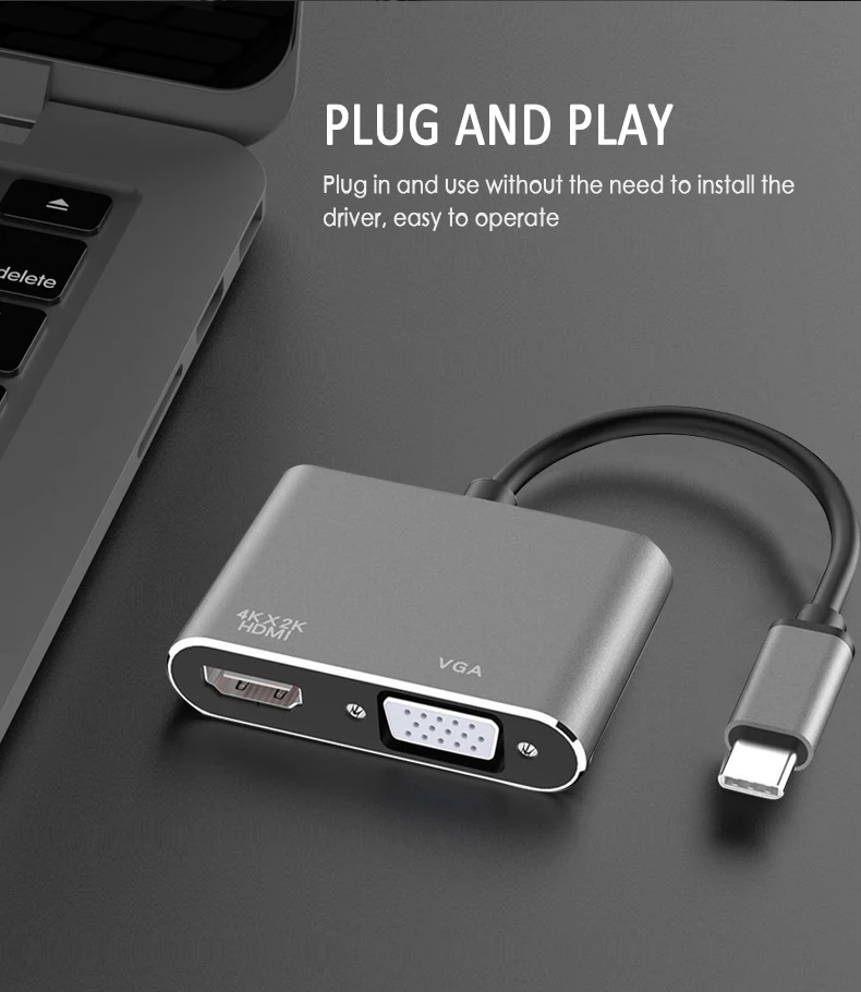 1080P HD конвертер для Lightning HDMI VGA аудио ТВ адаптер кабель IPhone X 8 7 Plus 6 6S IPad Series|Кабели
