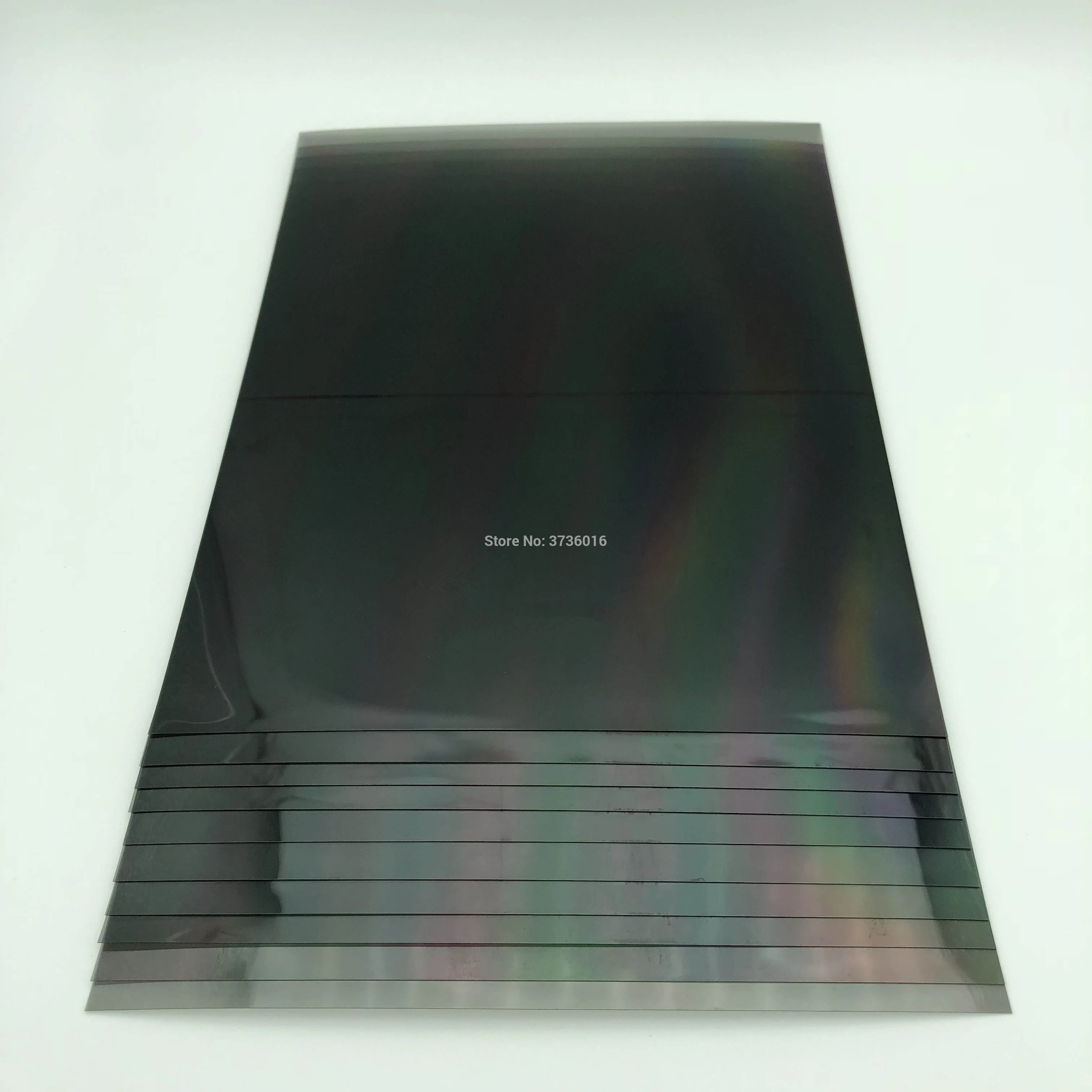 

10pcs/bag High quality Polarizer Film for ipad 6/air 2 Lcd Back Polarization film Light replace display laminating no bubble