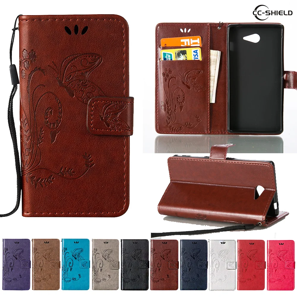 

Flip Case for Sony Xperia M2 D2302 D2303 D2403 Leather Flip Cover Wallet Case for Sony Xperia M 2 D 2302 2303 Mobile phone bags