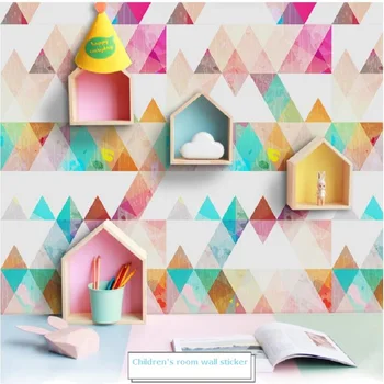 

UBRUSH 33x33cm Wall Stickers PVC Safty Home Decor Wallpaper For Children Drawing Living Room Kids Bedroom Decorative Sticker