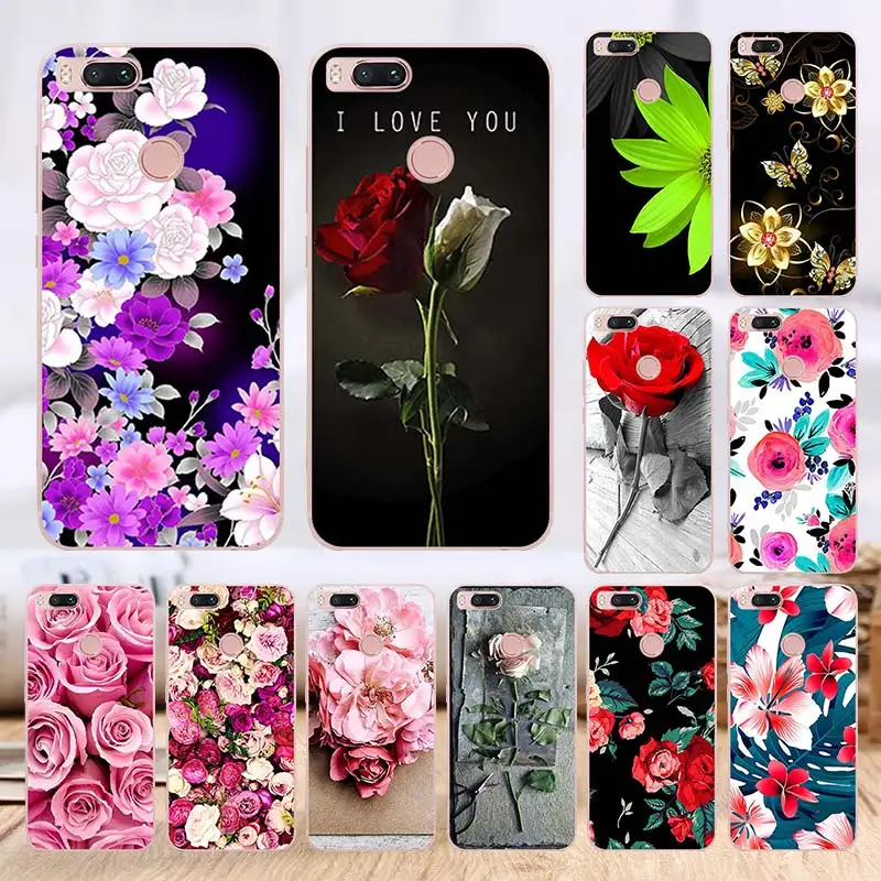 

FORLAS Xiao Mi 5X Mi 5X caso suave TPU silicona casos Xiao Mi A1 contraportada mi a1 transparente caja del phone del Protect
